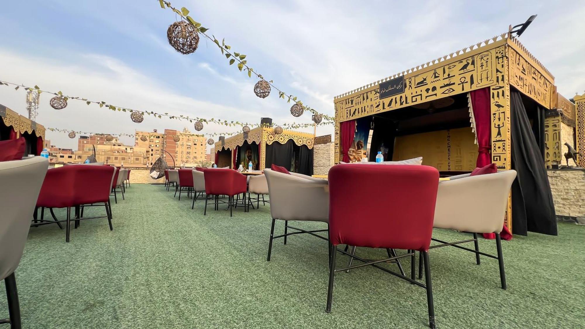 Al Kawm al Akhdar Master Pyramids Hotel מראה חיצוני תמונה