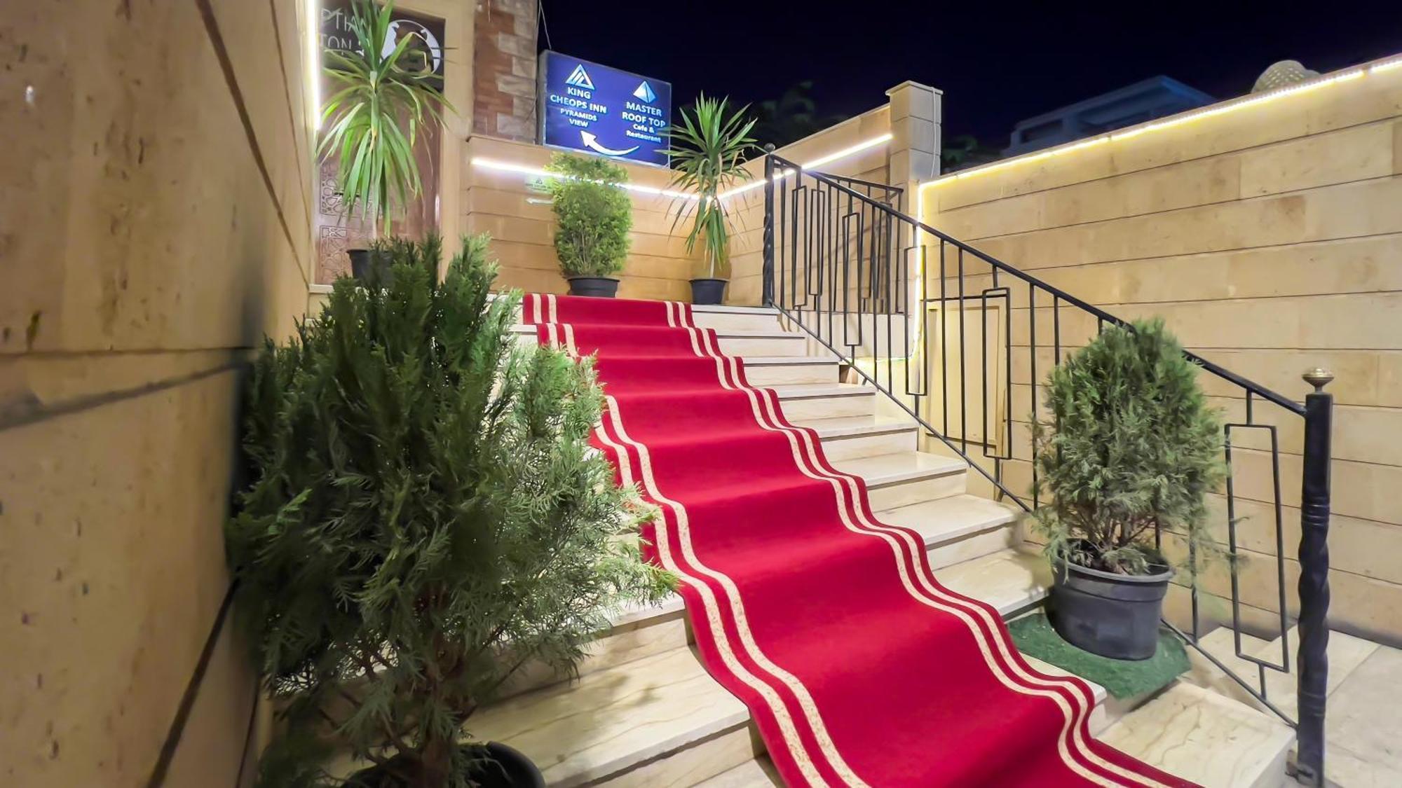 Al Kawm al Akhdar Master Pyramids Hotel מראה חיצוני תמונה