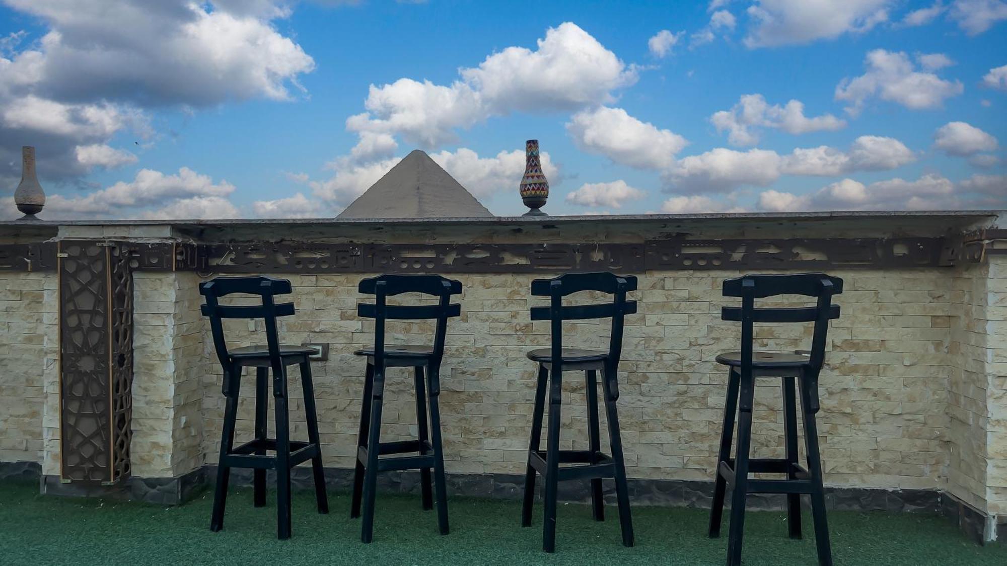 Al Kawm al Akhdar Master Pyramids Hotel מראה חיצוני תמונה