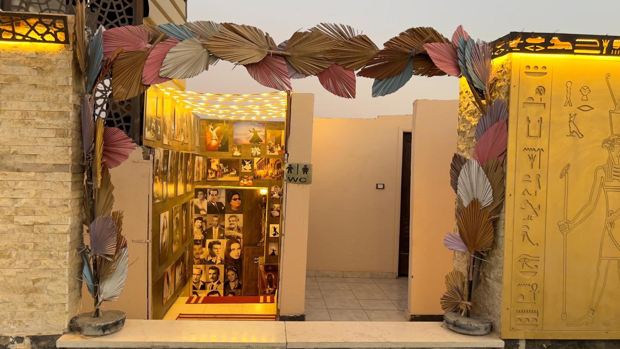 Al Kawm al Akhdar Master Pyramids Hotel מראה חיצוני תמונה
