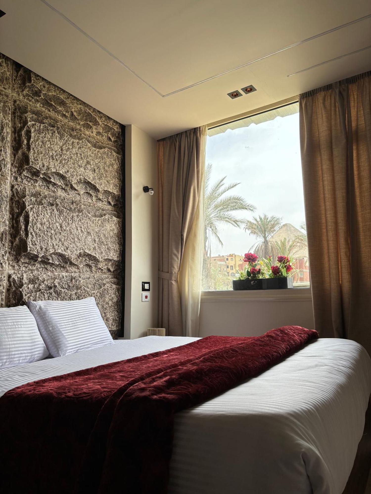 Al Kawm al Akhdar Master Pyramids Hotel מראה חיצוני תמונה